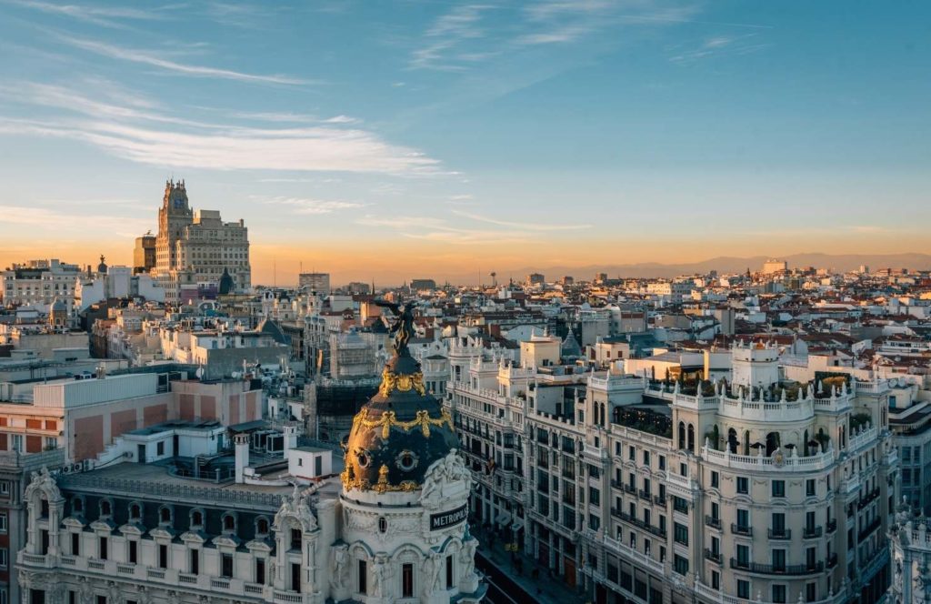 View on Madrid 