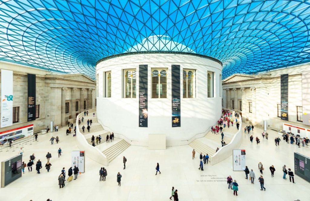 British museum in the london or paris duel