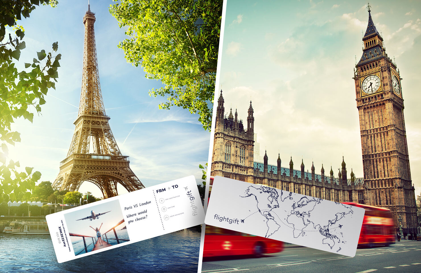 Paris and London