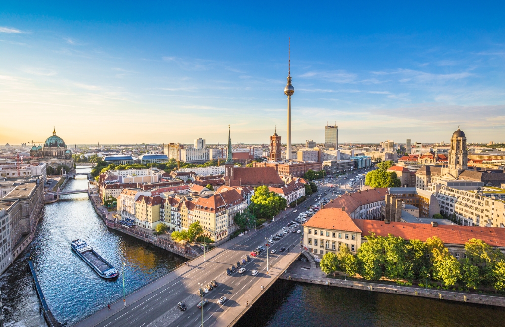 Blick auf Berlin und auf den Fernsehturm