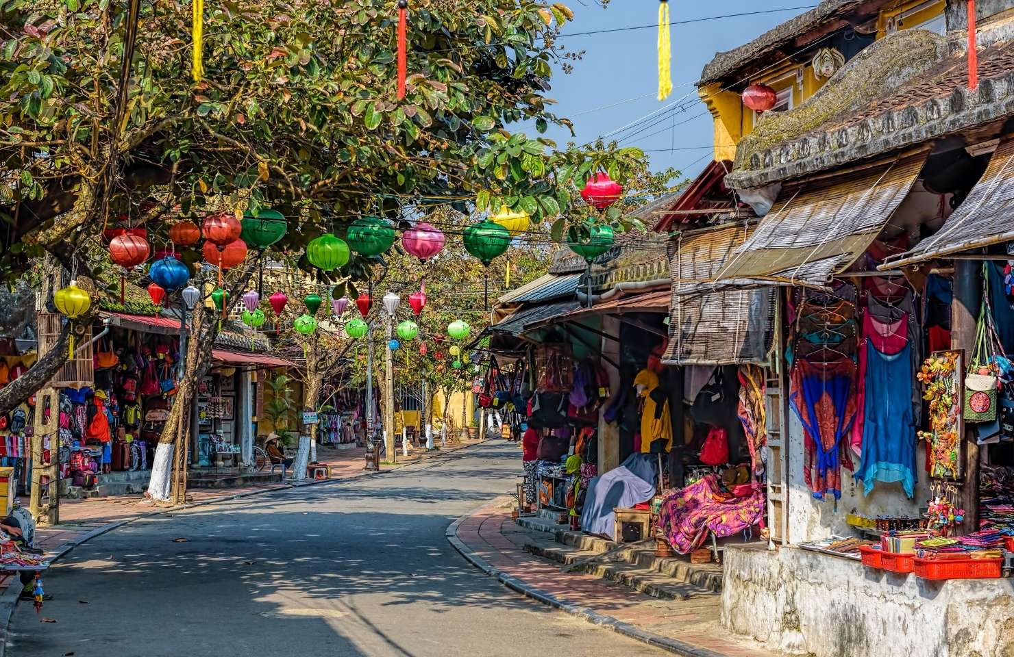 straatmarkt in Hoi An