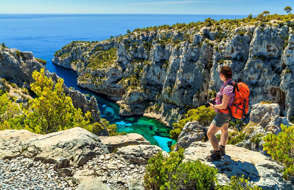 what to do in marseille includes going to the national park on a hike