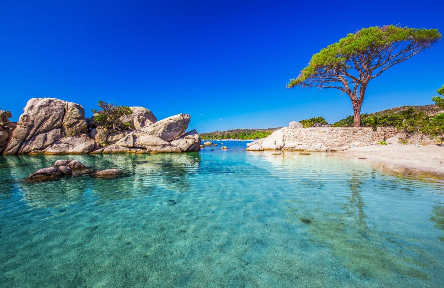 beach in Corsica
