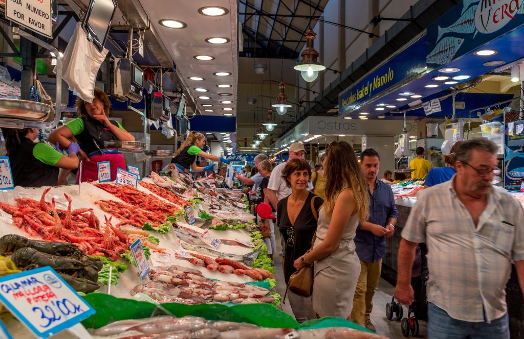 a mallorca food market