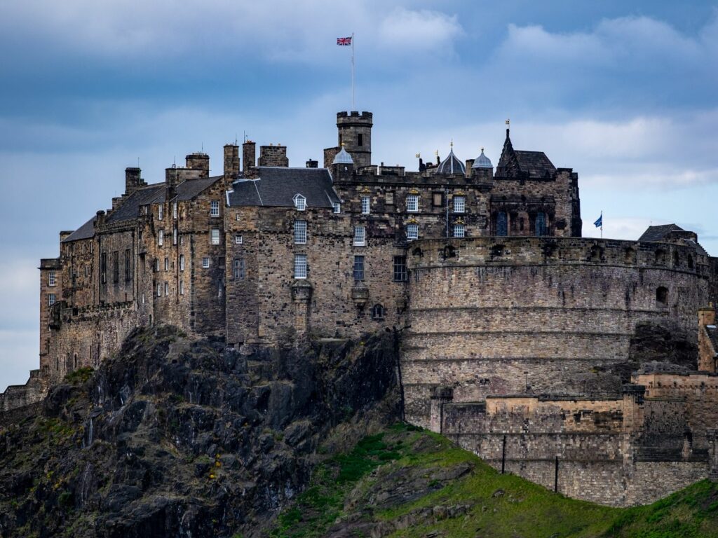 edinburgh castle - one of the most haunted places in the uk