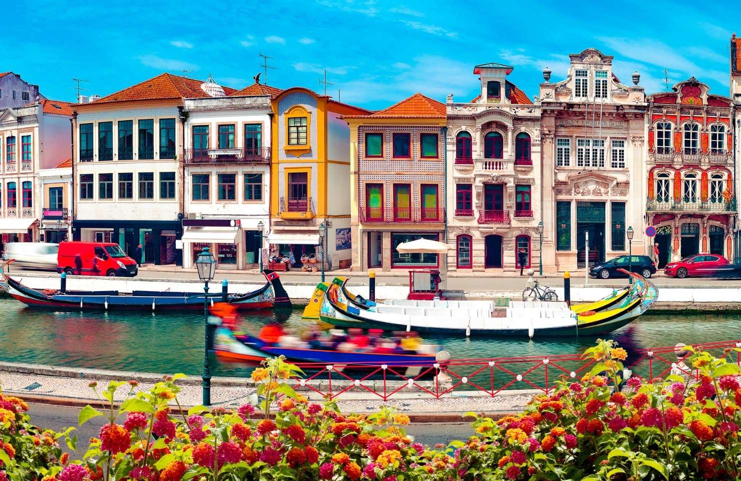 Aveiro in the north of portugal