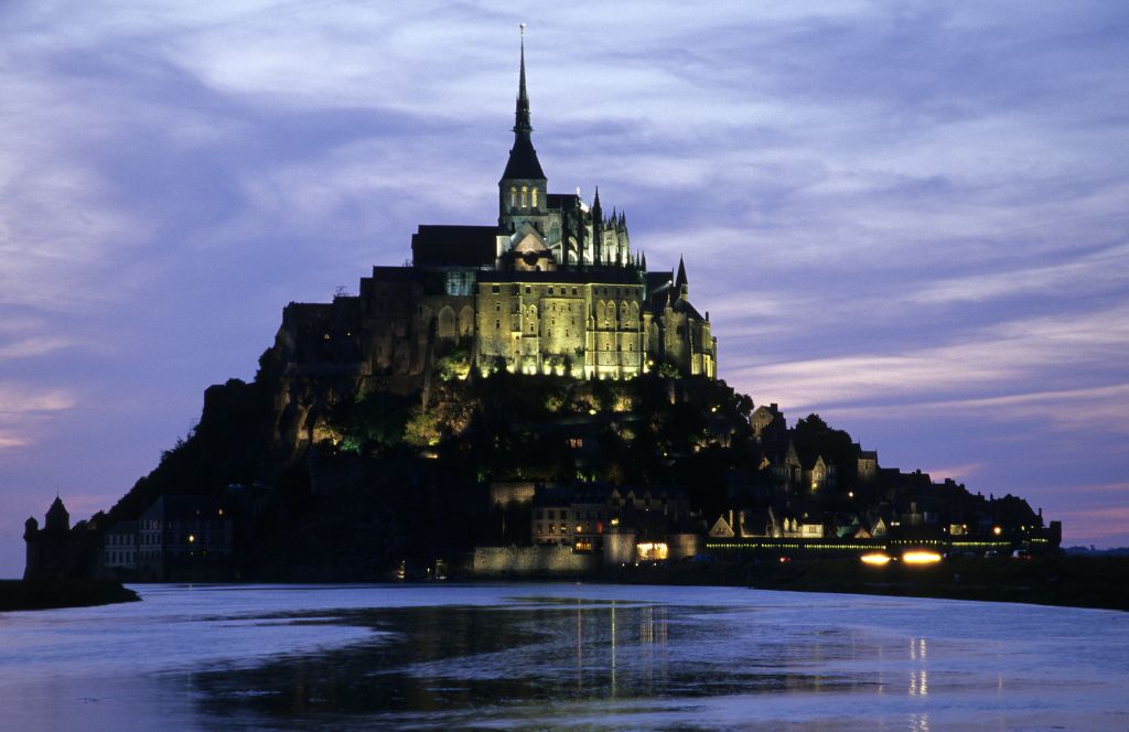 Visiter le Mont Saint Michel à Noël en France