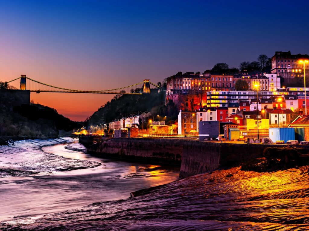 Bristol is one of the best New Year's Eve getaways in the UK