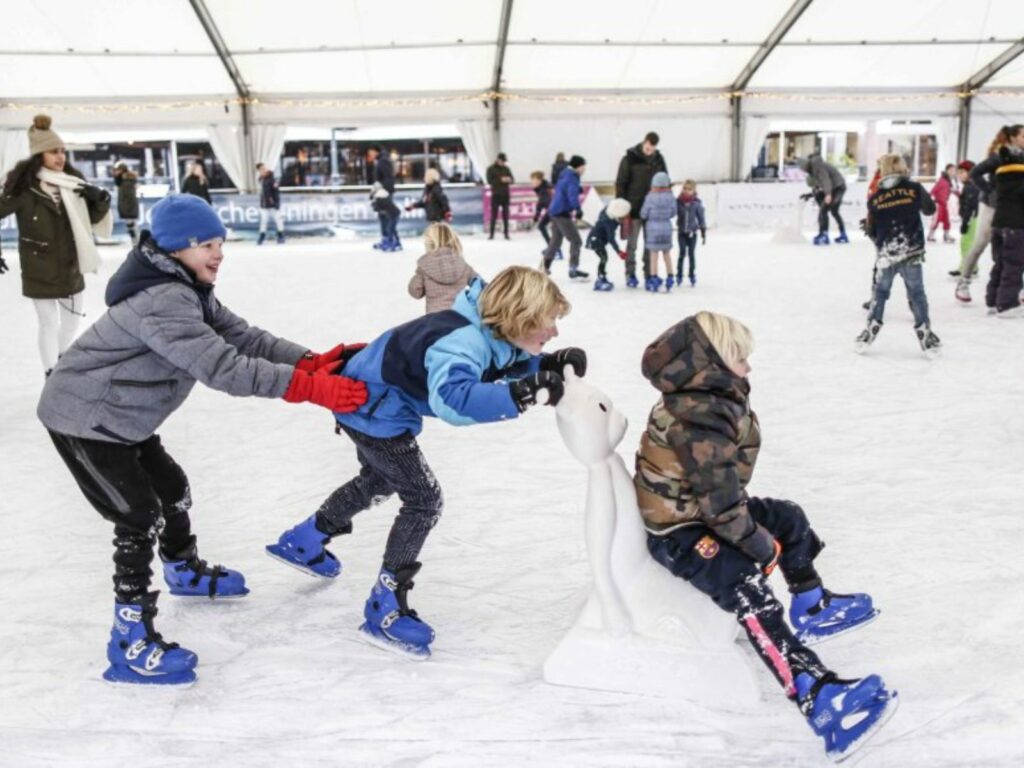 one of the best places for ice skating in the netherlands is the Hague ice rink