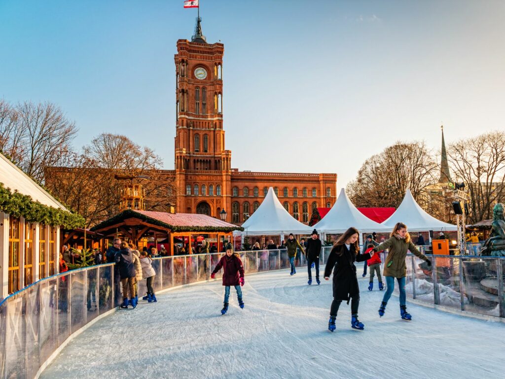 ice rink in berlin