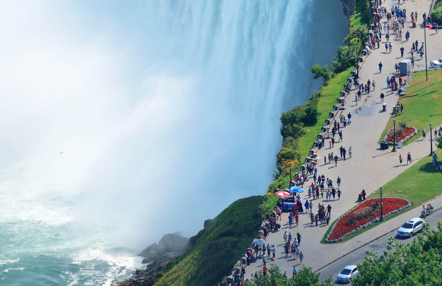 Blick auf die Niagarafälle in Ottawa