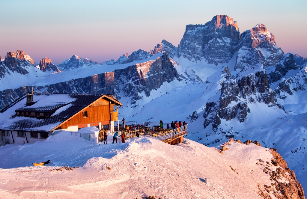 Cortina d'Ampezzo, Italy best places to visit in january in Europe
