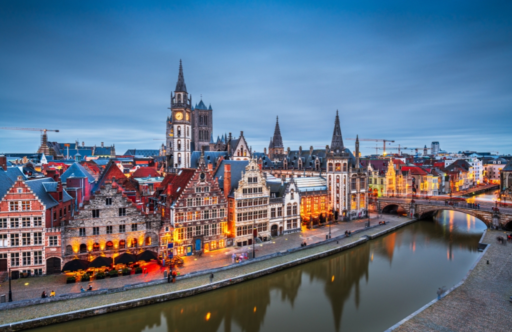 Ghent, Belgium best places to visit in january in Europe