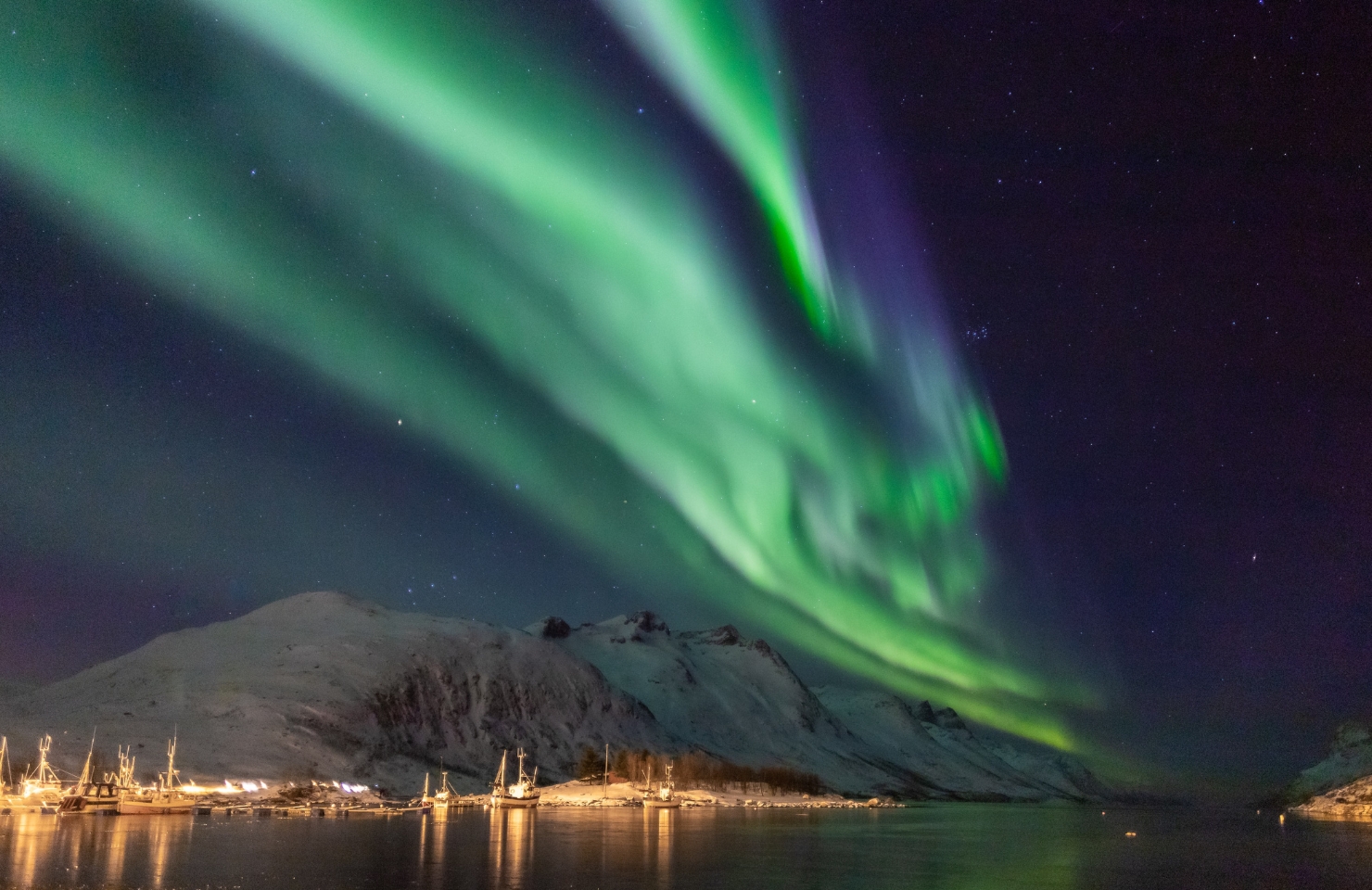 Northern Lights in Tromso Norway