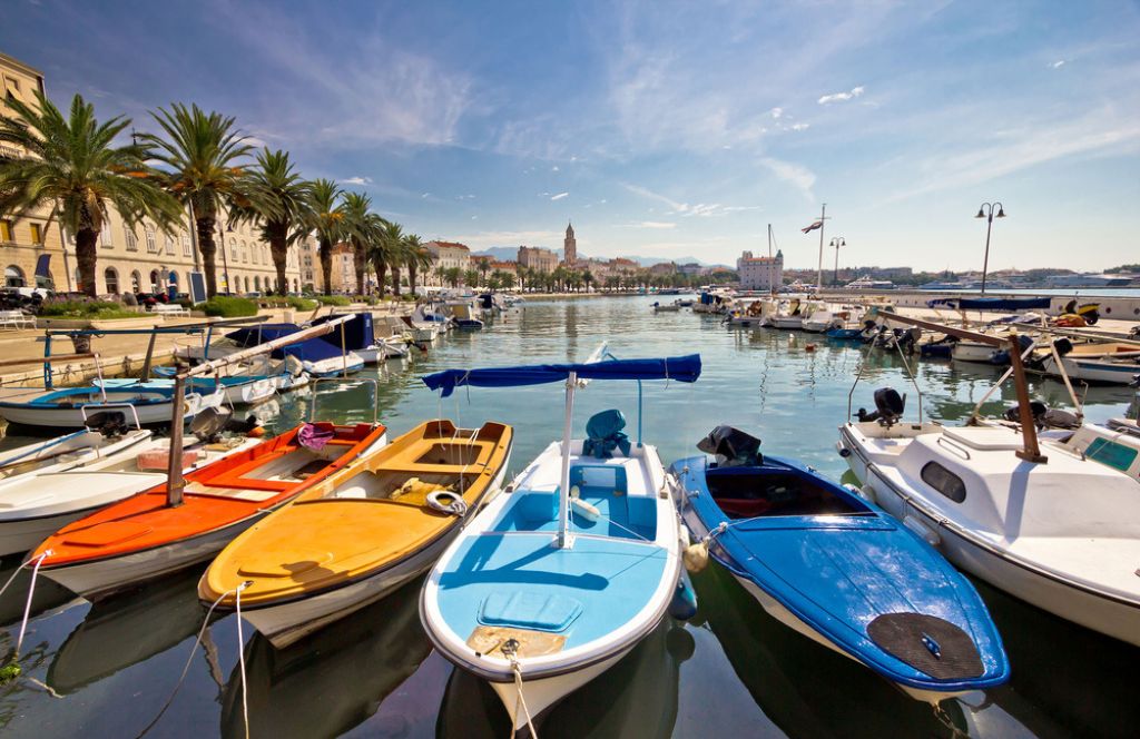 Split in Kroatien Reiseziel in Europa im April