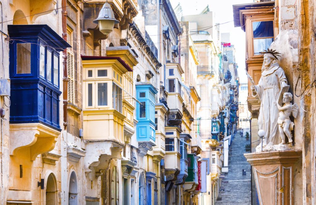 Valletta in Malta beste bestemming in Europa in mei 
