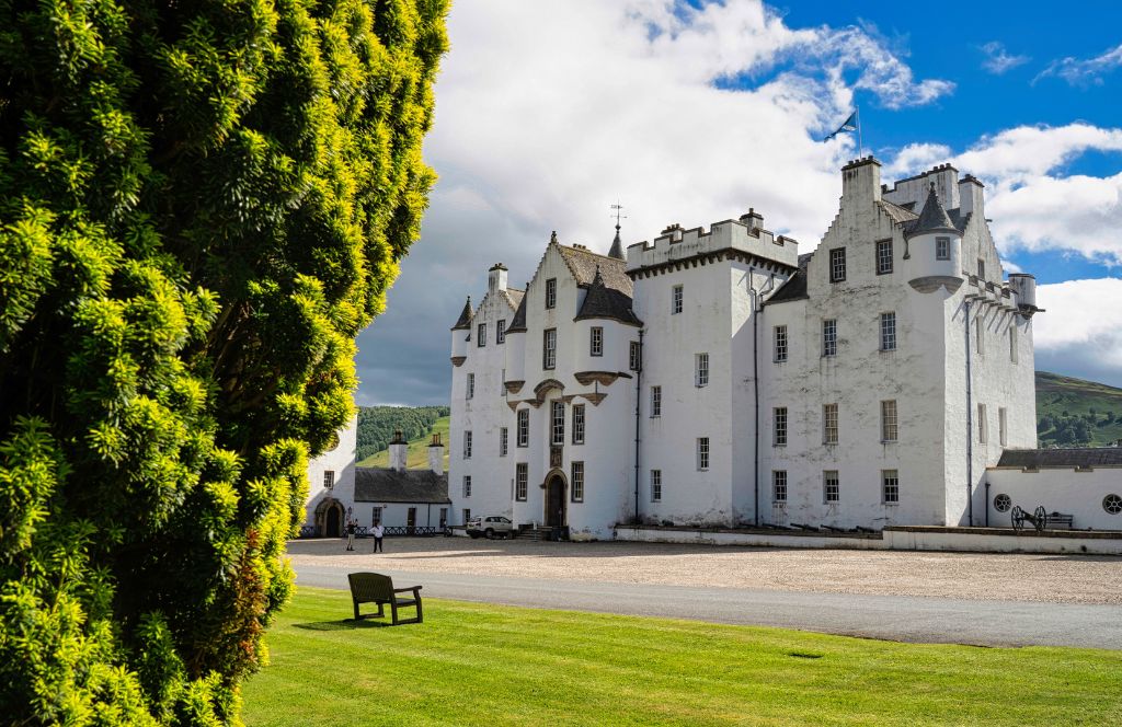 blair castle in scotland is one of the best uk honeymoon destinations
