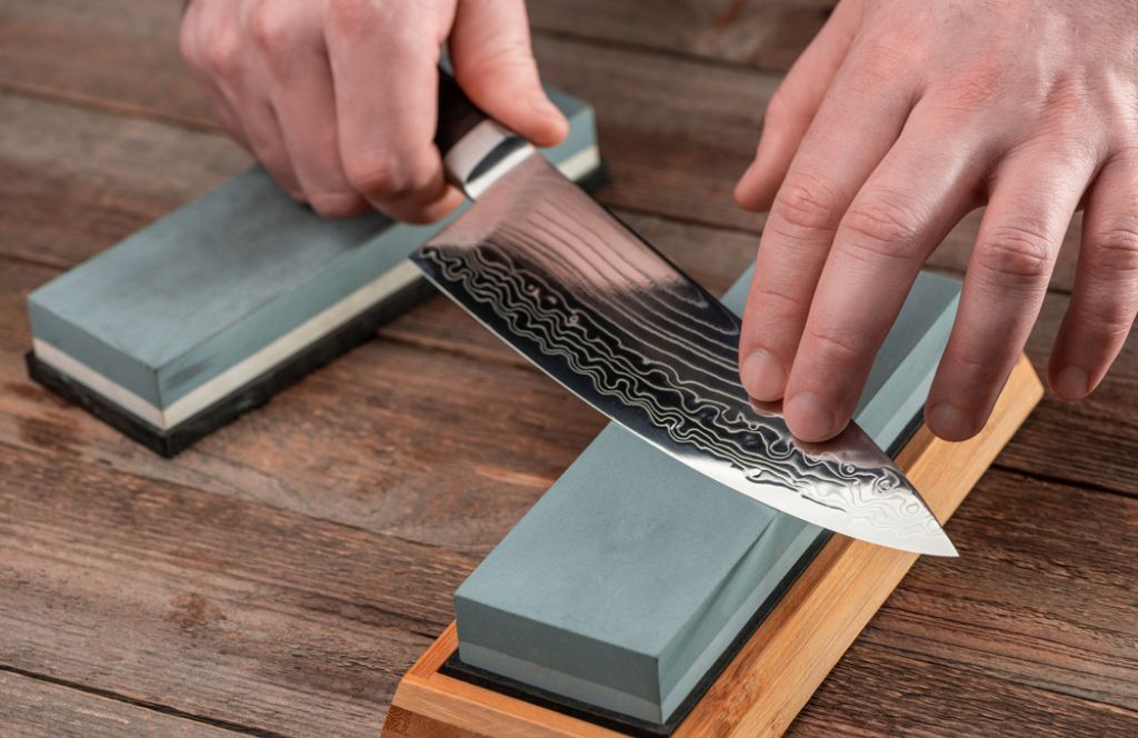 un set de couteau japonais en idée cadeau de mariage