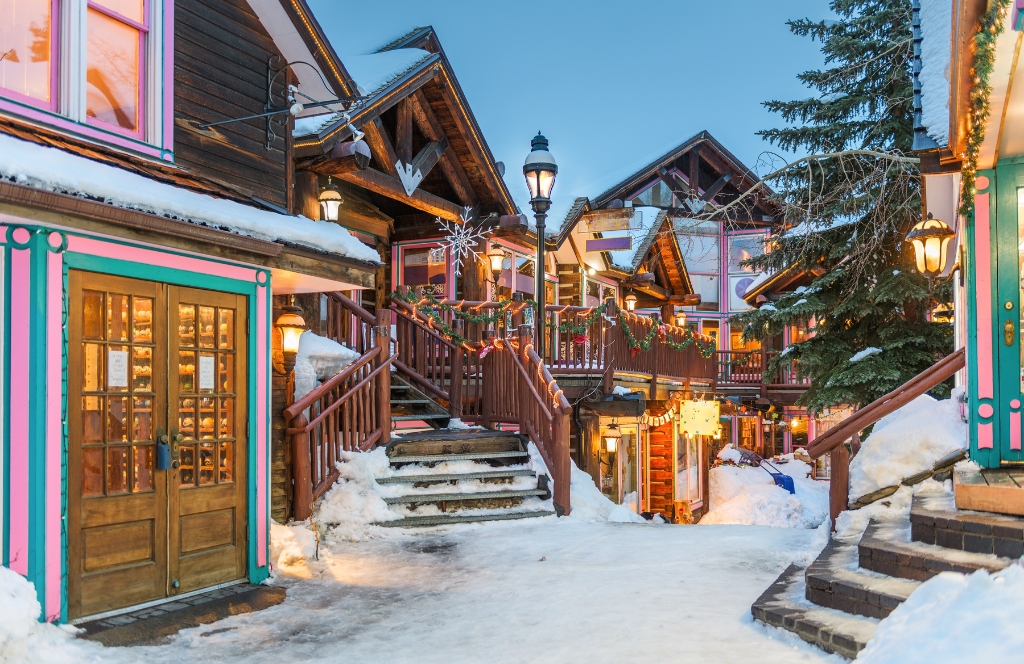 Colorado Best places to visit during christmas in the US