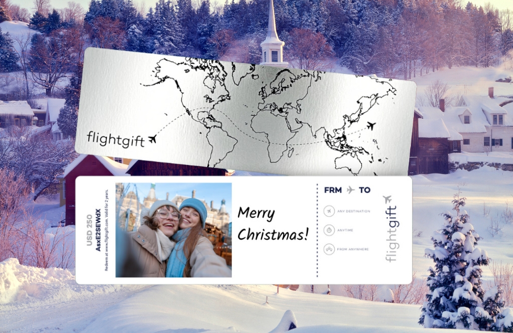 Flightgift Best places to visit during christmas in the US