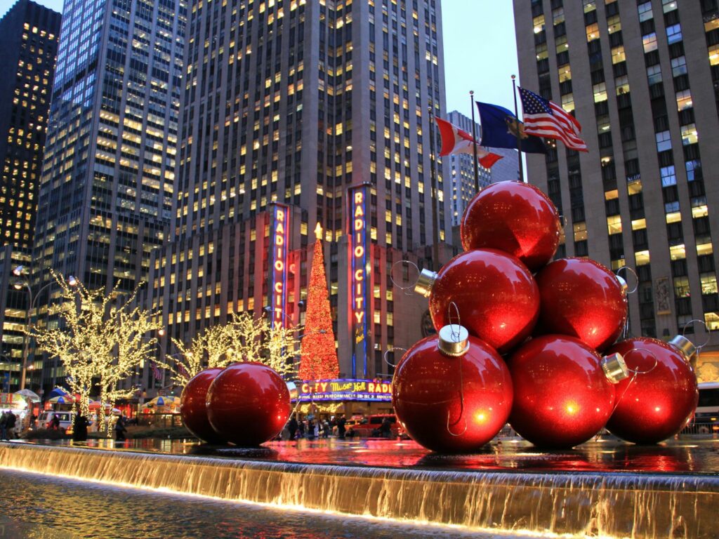 New York at Christmas, one of the best places to celebrate the Christmas holidays
