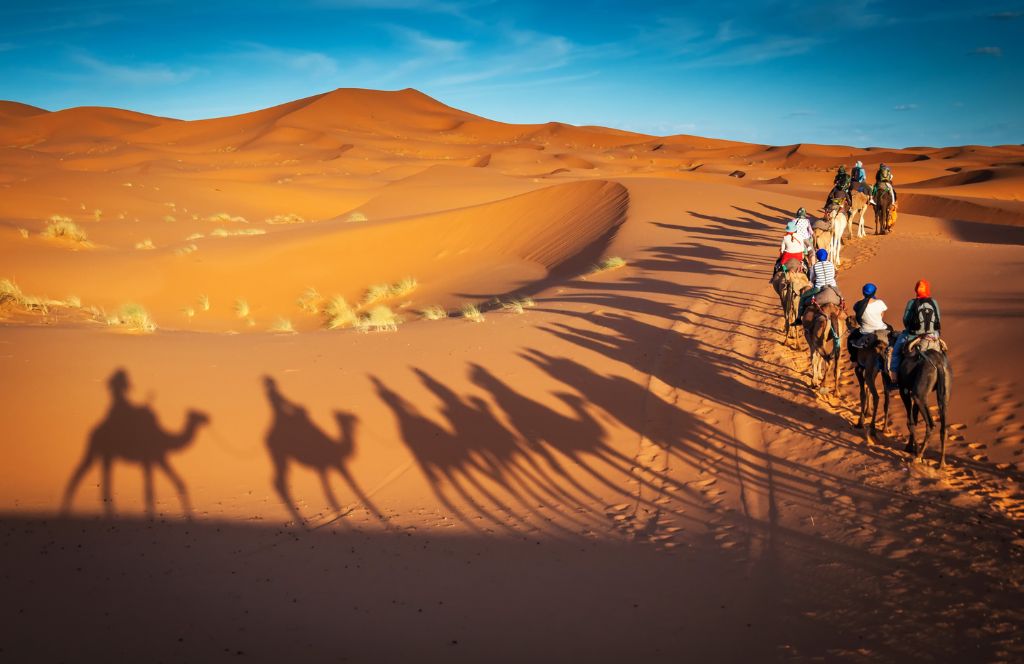 on your holidays to Morocco go to the desert