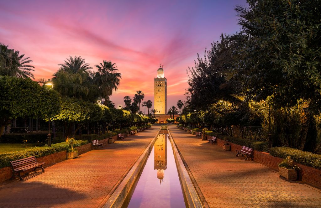 go to the mosque during your holidays to marrakech