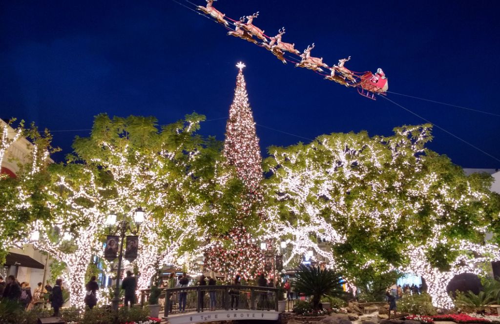 Los Angeles en décembre à Noël