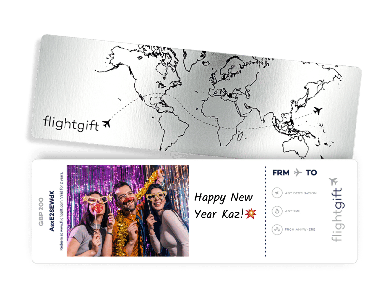 gift flights with an airline gift card from flightgift. Use with Wizz Air, Jet2, Jetstar, KLM, British Airways and more