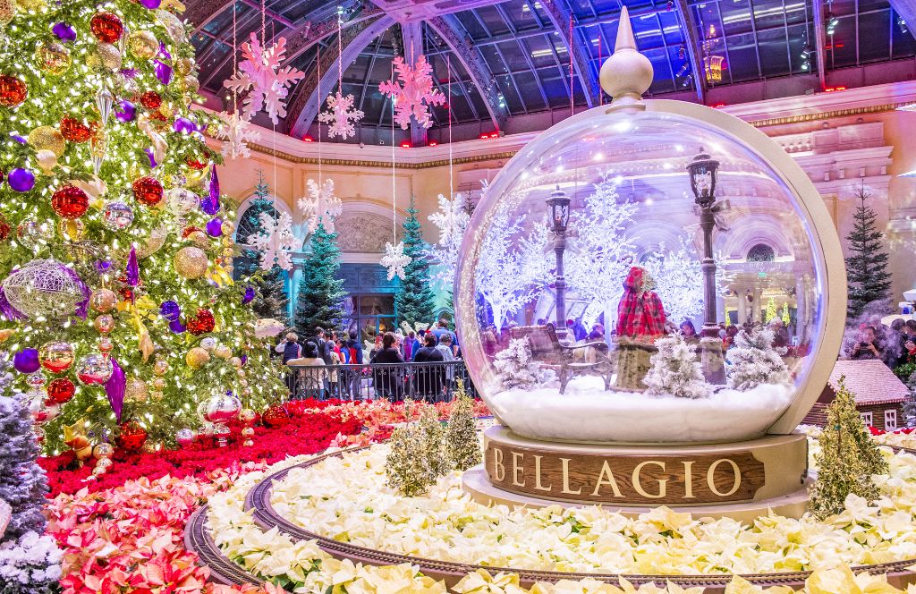weihnachtsmärkte in Las vegas 2023 - bellagio