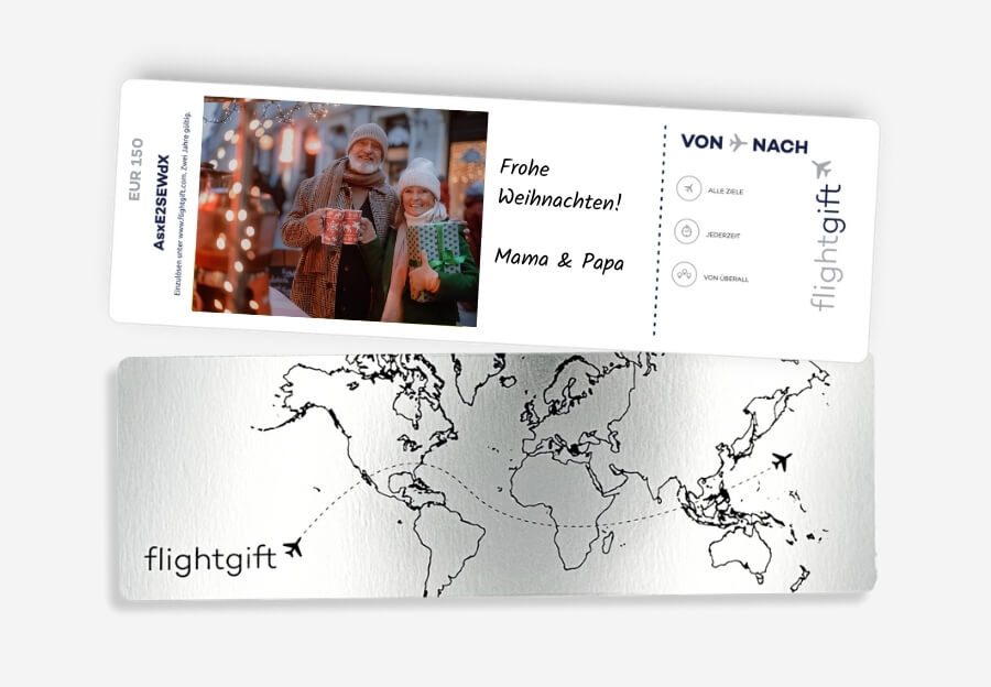 Fluggutschein für Silvester in Holland schenken