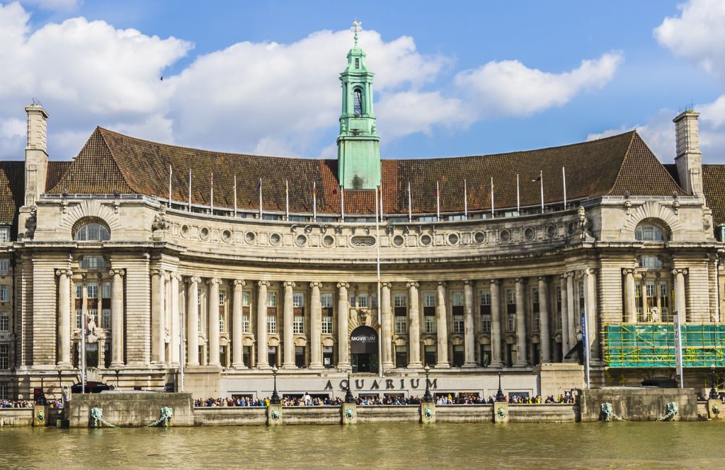 see the london aquarium when spending 2 days in london