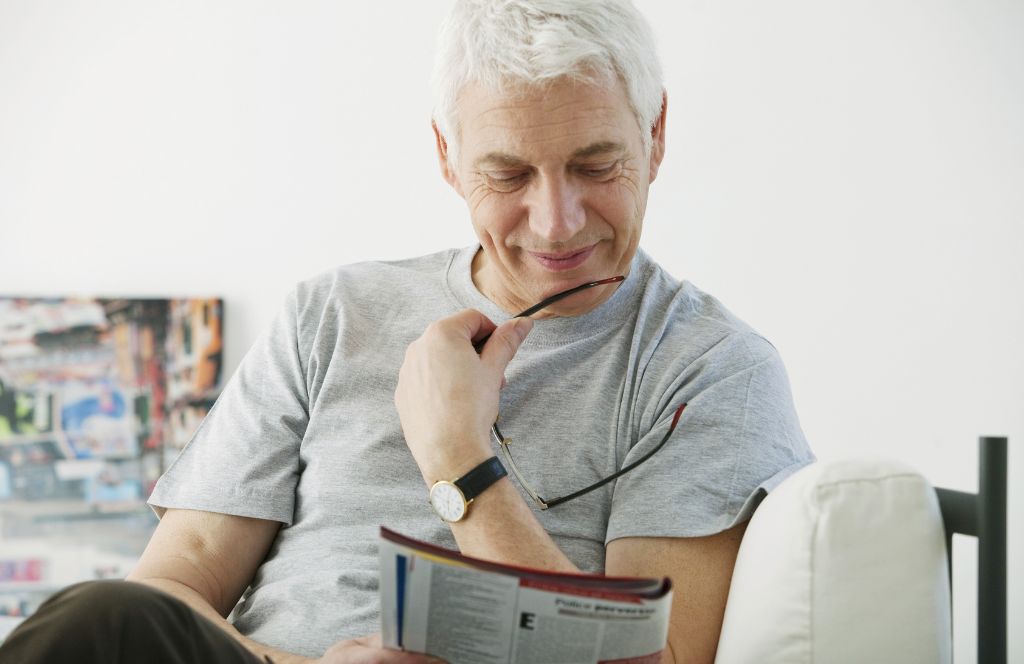 geef hem een tijdschrift abonnement als cadeau voor zijn 60e verjaardag