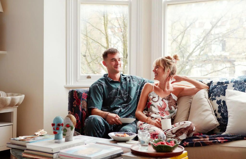 luxury silk pyjamas make for the best luxury valentine's day gifts for him and her