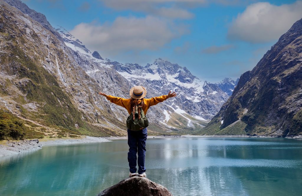 a solo traveller in new zealand