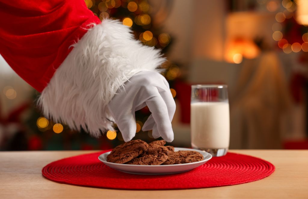 Der Weihnachtsmann is what they call santa in Germany