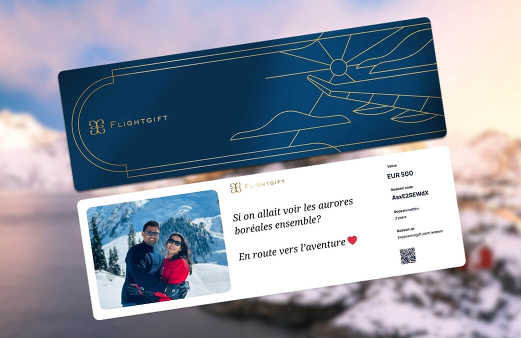 carte cadeau Flightgift pour visiter Tromso en hiver
