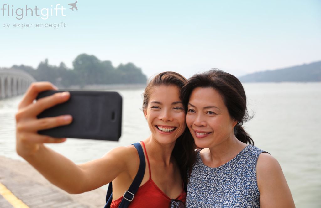 traveling with mom on mothers day