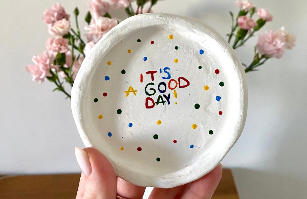 a handmade trinket dish is one of the most creative mothers day gifts