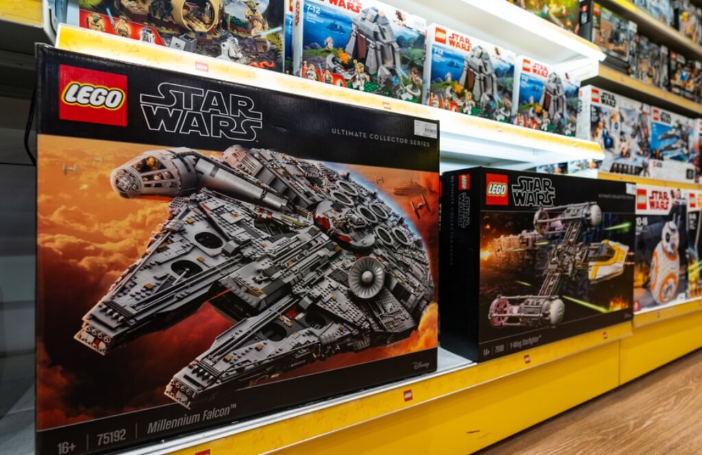 Un kit lego star wars en idée cadeau fête des pères