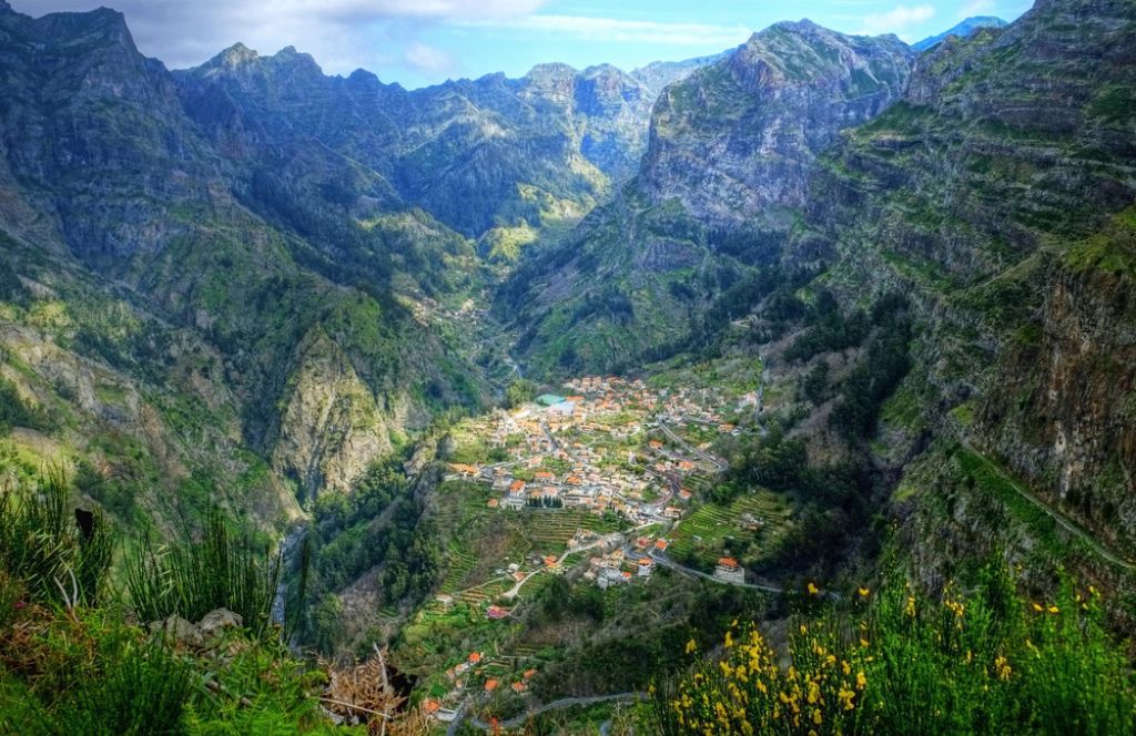 the village Curral das Freiras to visit in Madeira