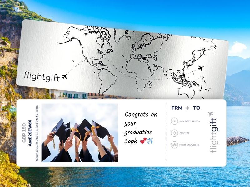 gift a gap year trip with our airline gift vouchers