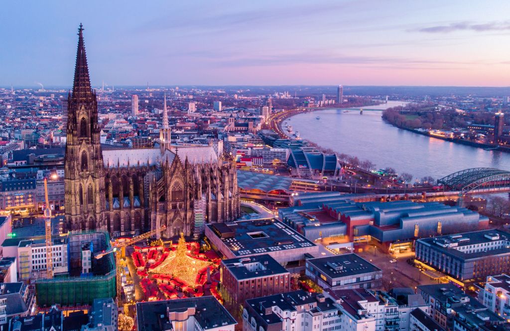de grootste kerstmarkt in europa - de kerstmarkt van keulen
