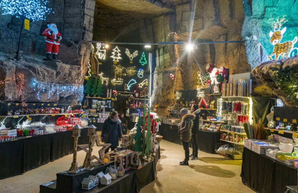 Le marché de Noël de Valkenburg un des marchés de Noël en Europe les plus originaux