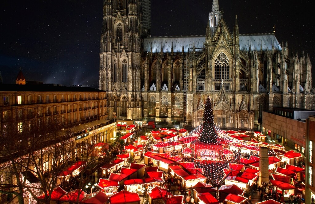 Le plus beau marché de Noël d'Allemagne à Cologne