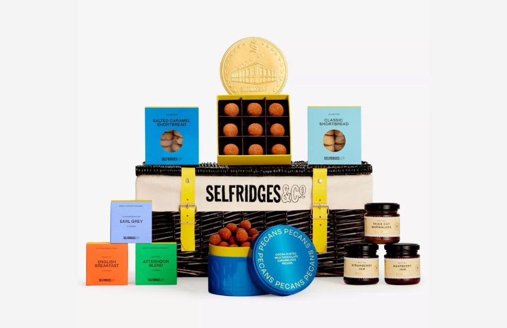 a luxury hamper is the best luxury 40th birthday gifts