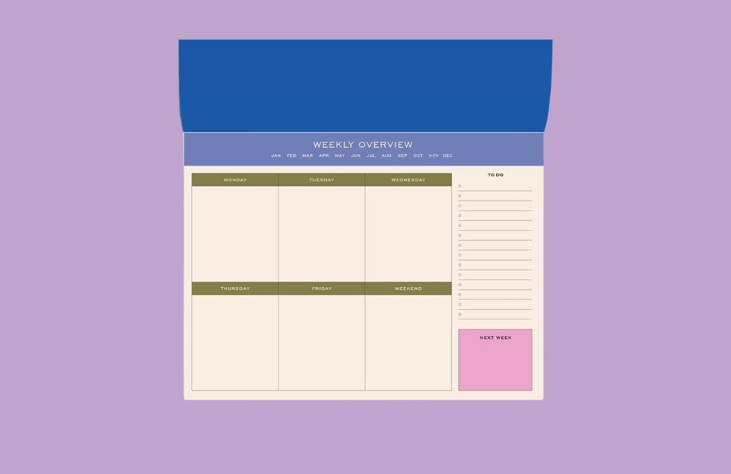 buy a weekly planner as one of an affordable 21st birthday gifts for her