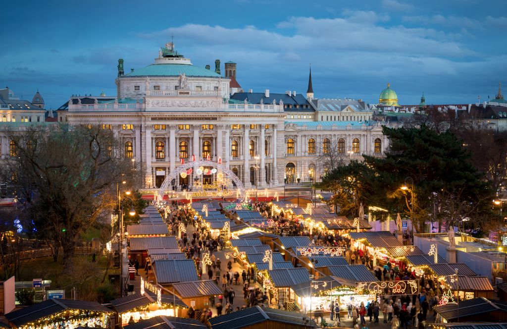 l'un des meilleurs marchés de Noël d'Europe est celui de Vienne