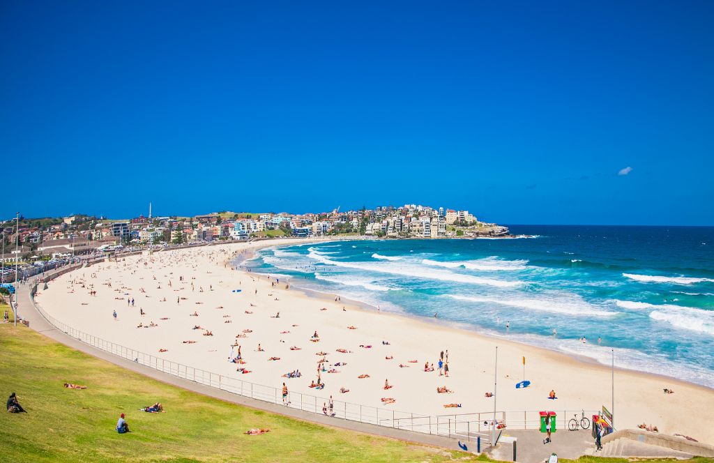 when choosing to visit sydney or melbourne remember that sydney has bondi beach