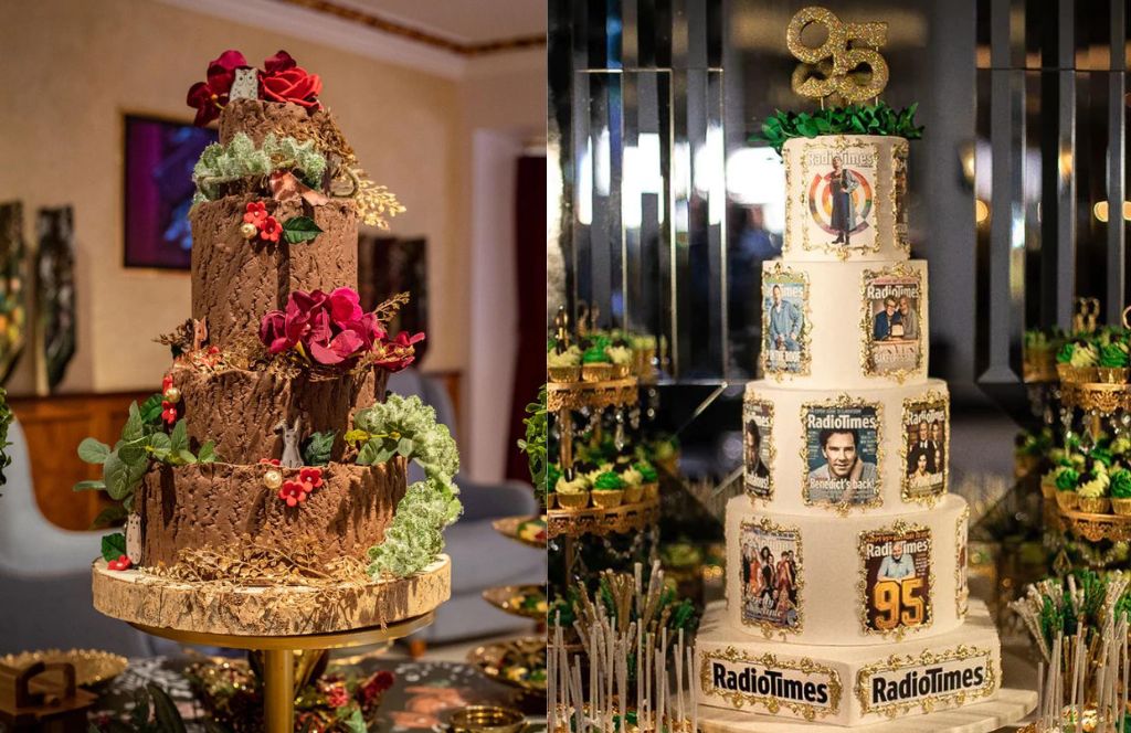 give a personalised 40th birthday cake from G C couture London as a luxury 40th birthday gift